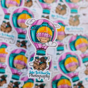 Balloon Logo Sticker